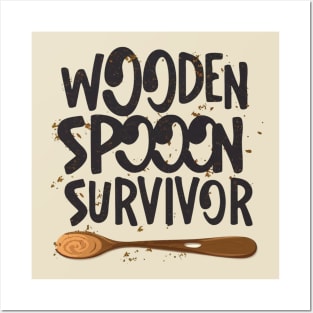 wooden spoon survivor Posters and Art